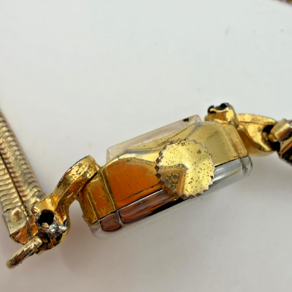 Vintage Longine 215 Ladies Swiss Manual Wind Bracelet Watch Parts main image 4